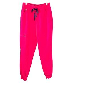 FIGS HW Zamora Jogger Scrub Pants Raspberry Women's Size S W22SW2012